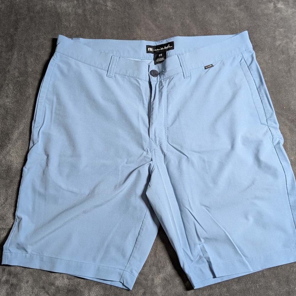 Men's Travis Mathew Light Blue Shorts Size 35